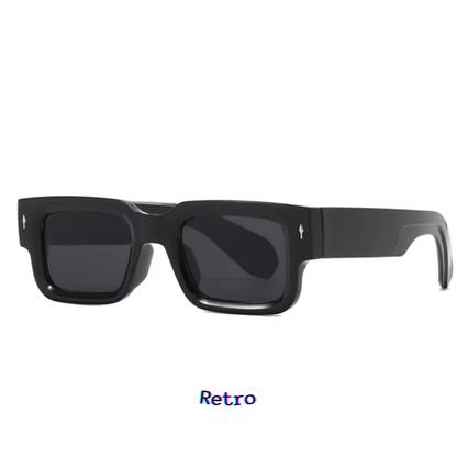 Gafas cuadradas retro