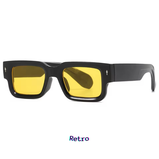 Gafas cuadradas retro