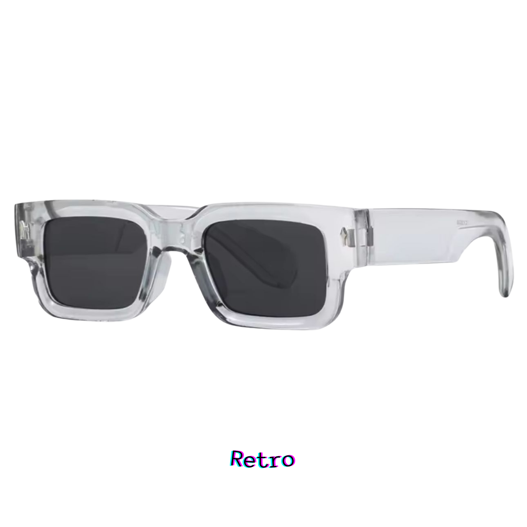Gafas cuadradas retro