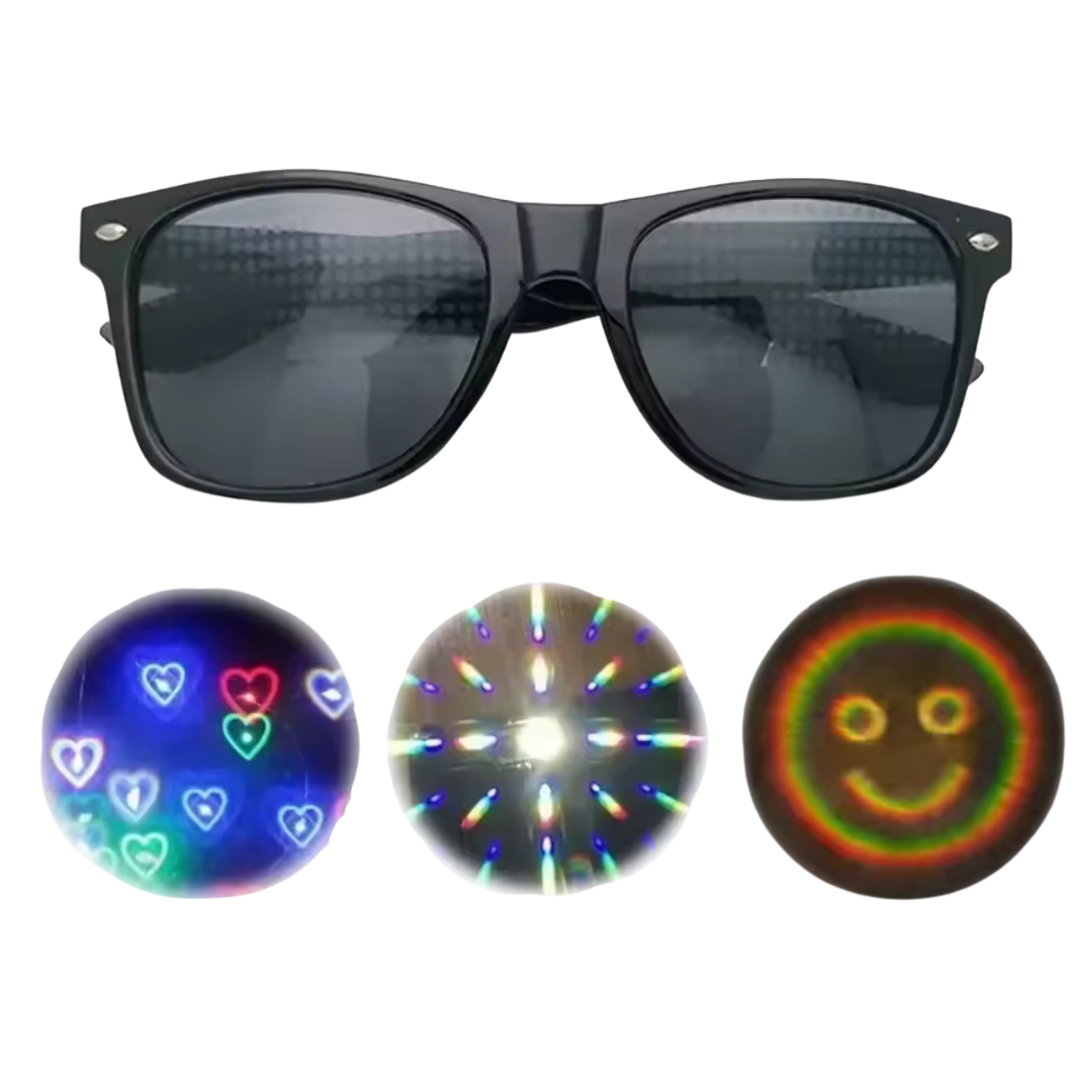 Gafas difractales - Línea