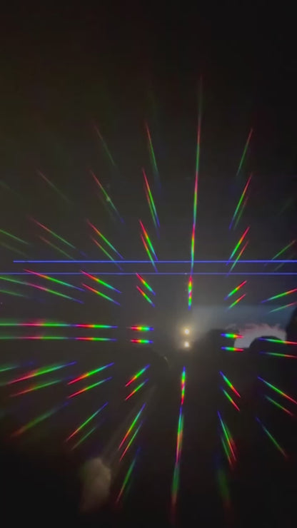 Gafas difractales - Línea